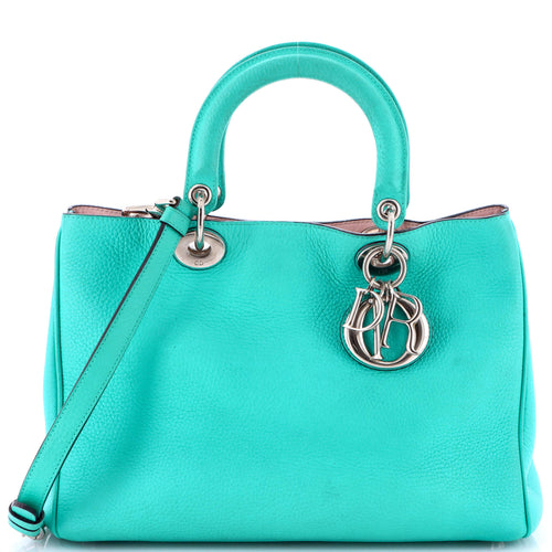 Diorissimo Tote Pebbled Leather Medium
