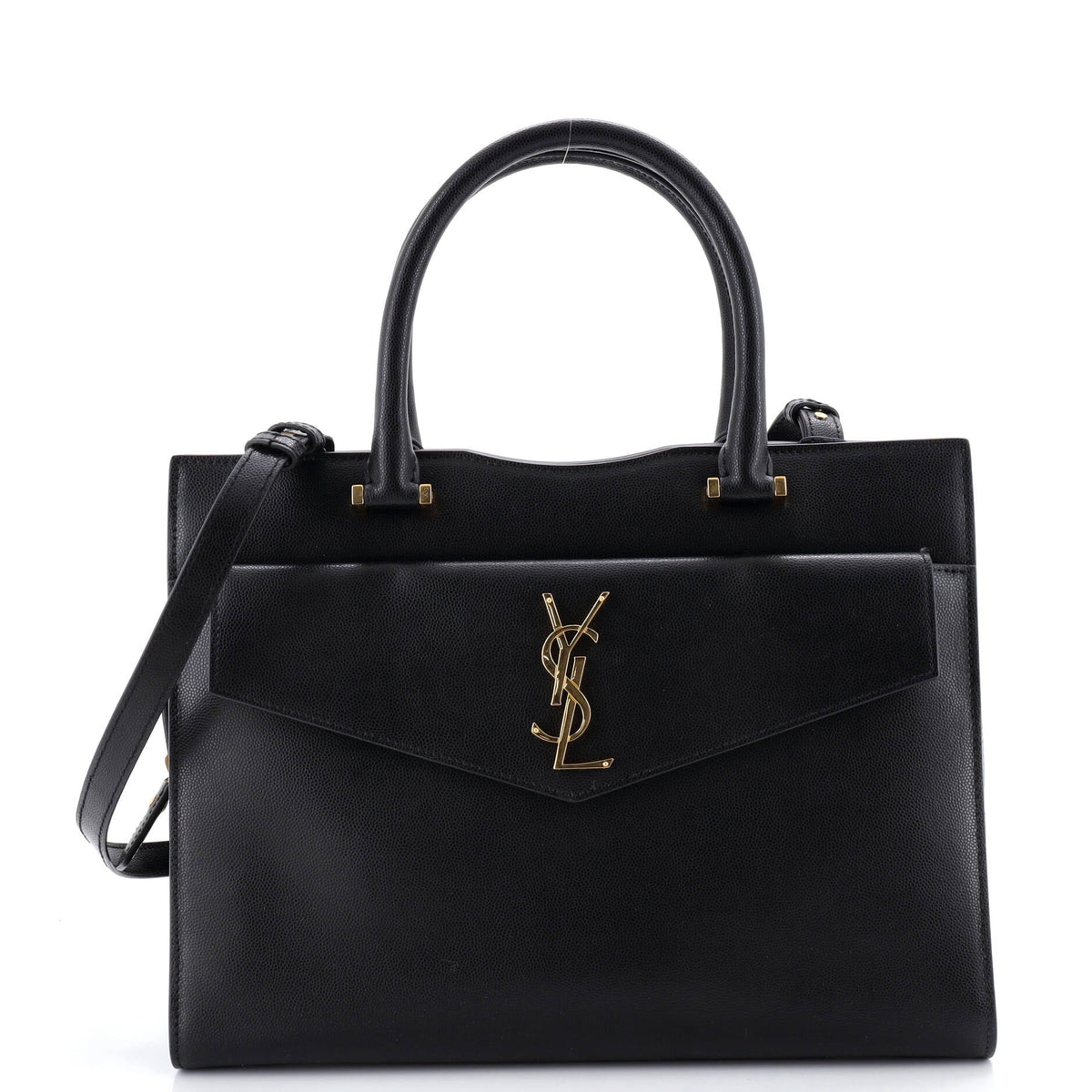 Saint Laurent Uptown Tote Leather Medium