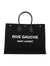 Men's Rive Gauche Large Tote Bag in Black White | 24A509415FAAVR Color 1070