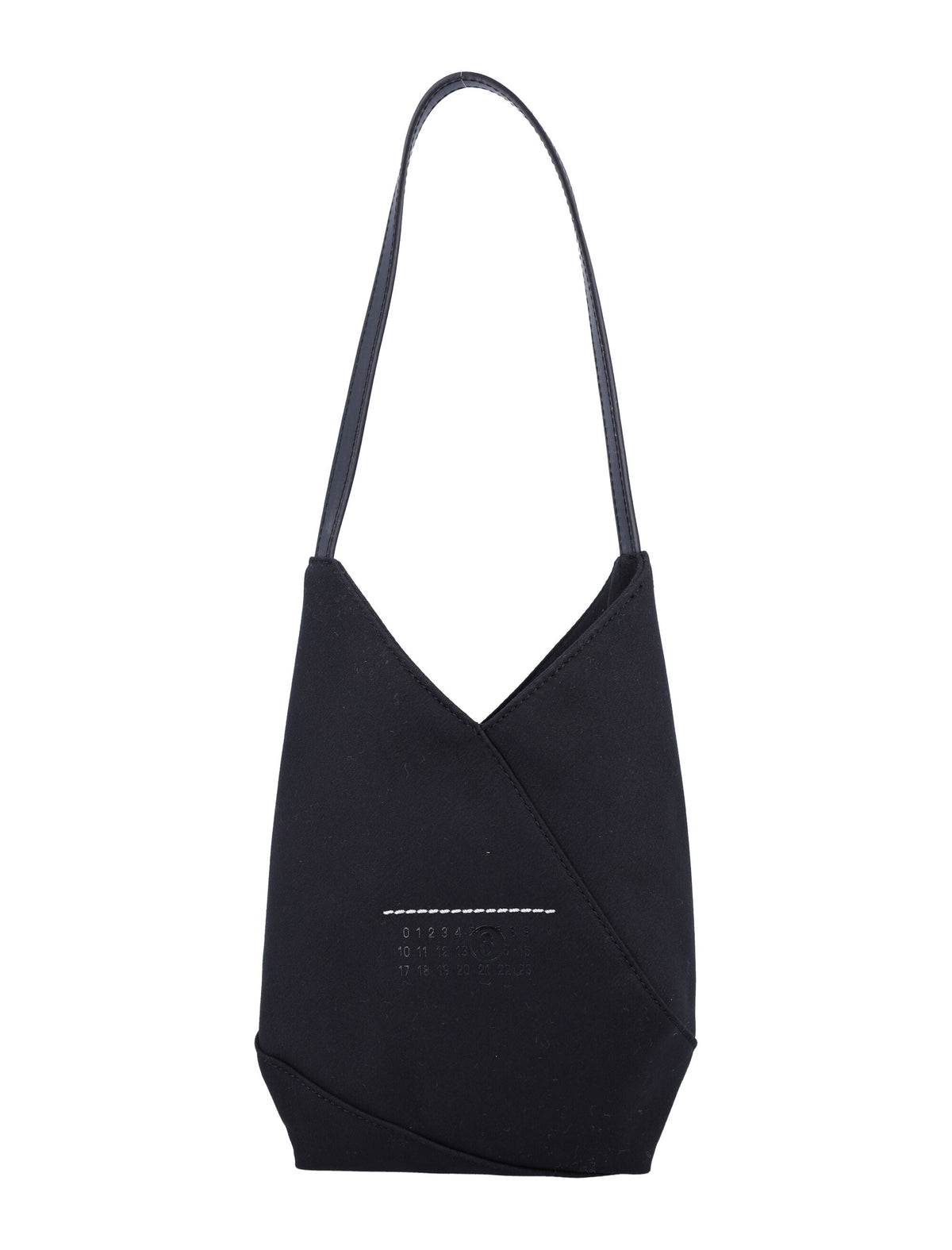 Mm6 Maison Margiela Women's Japanese Egg Bag in Black | 24ASB5WD0025P6995 Color T8013