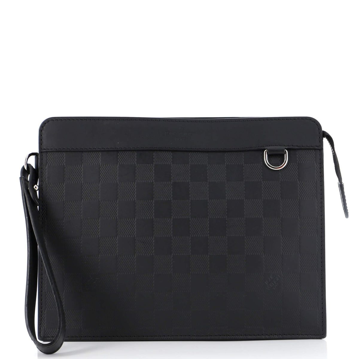Louis Vuitton Standing Pouch Damier Infini Leather
