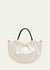 Ruched Top Handle Tote Bag