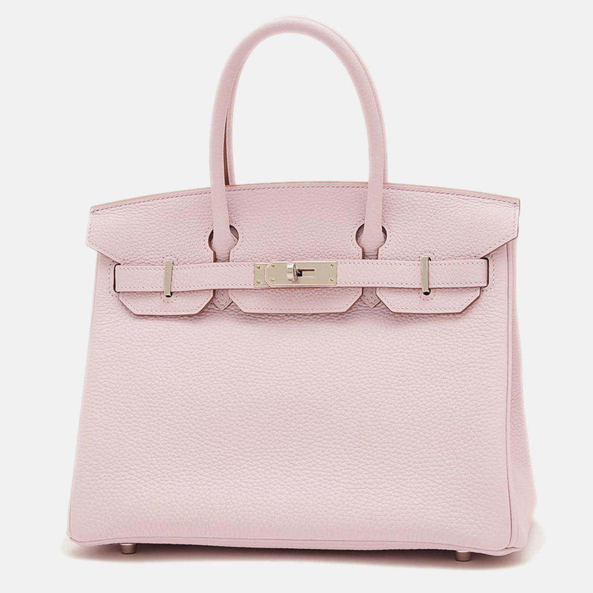 Hermès Mauve pale Taurillon Clemence Birkin handbag
