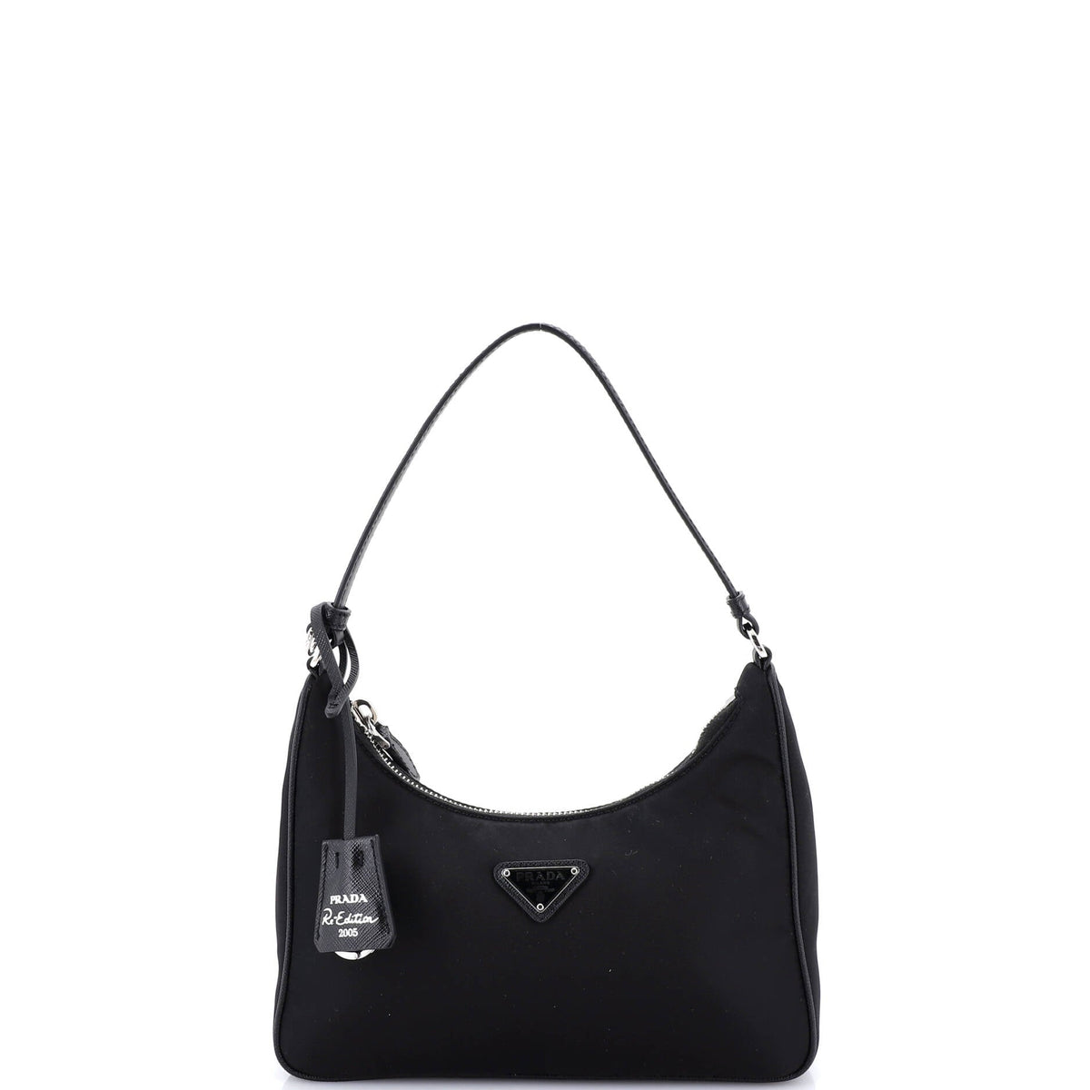 Prada PRADA Re-Edition 2005 Hobo Tessuto with Saffiano Leather Mini
