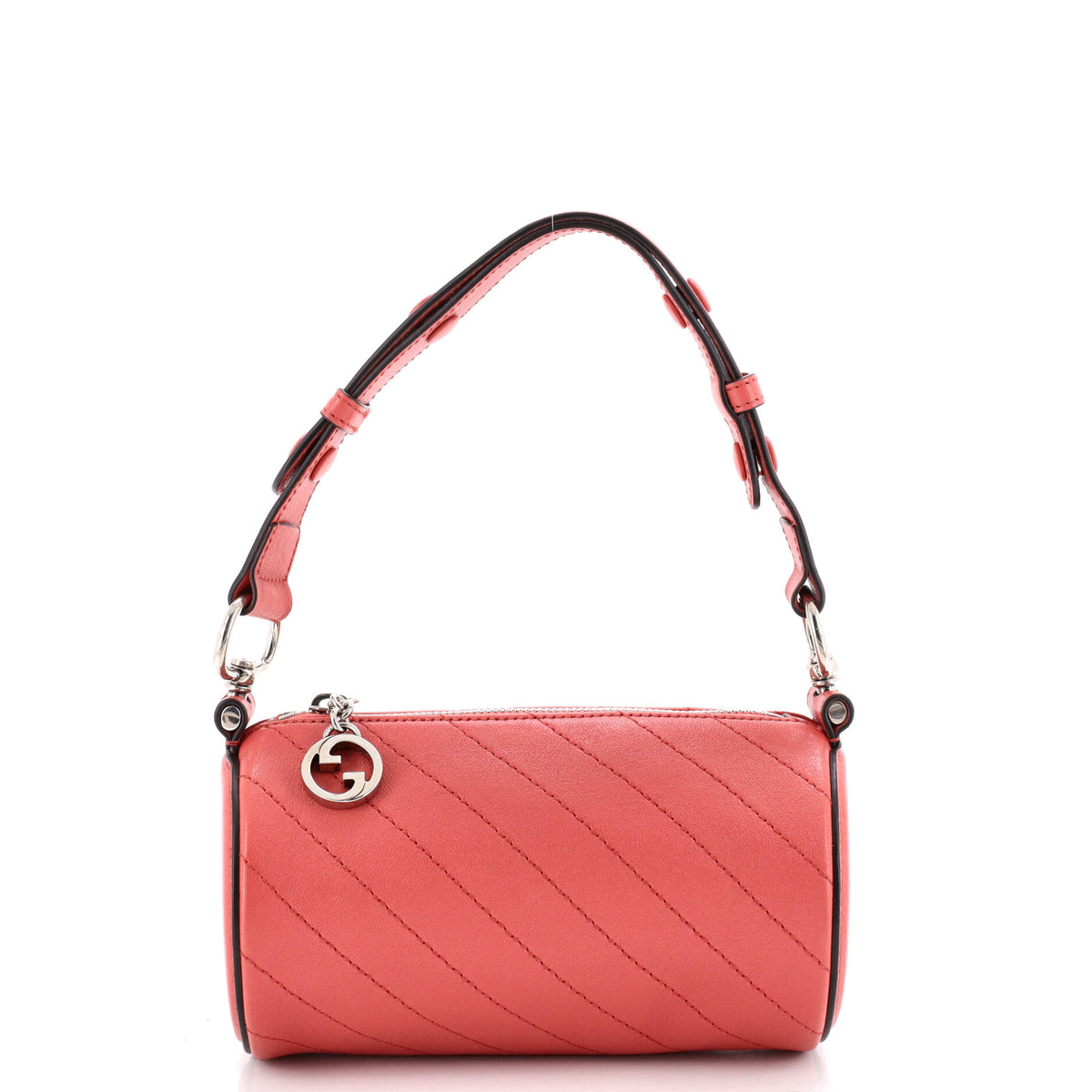 Gucci GUCCI Blondie Shoulder Bag Diagonal Quilted Leather Mini