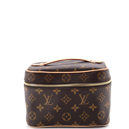Nice Vanity Case Monogram Canvas Mini