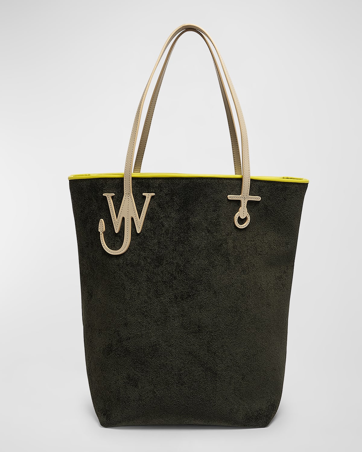 Jw Anderson Anchor North-South Leather Tote Bag