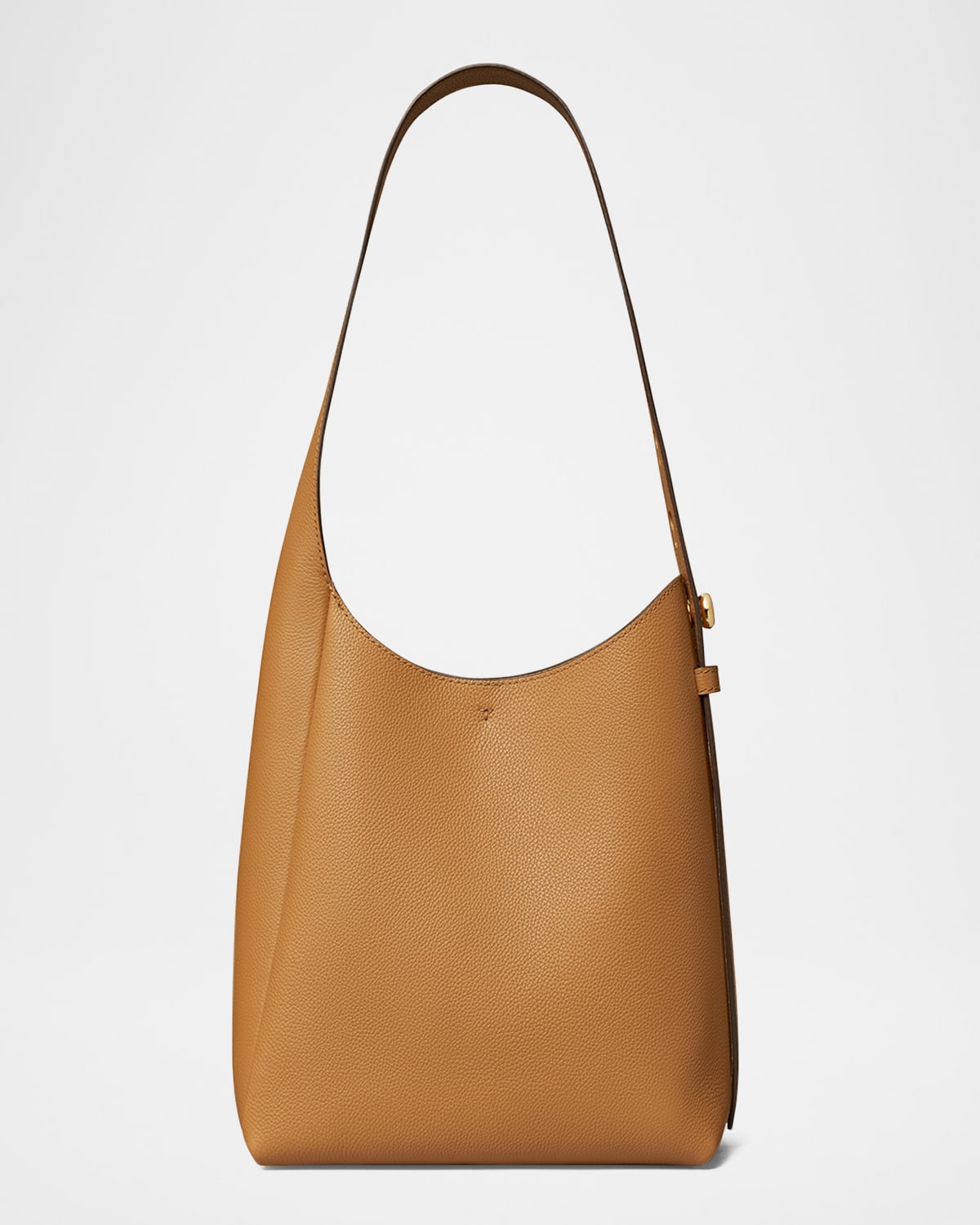 Tory Burch Romy Small Pebbled Leather Hobo Bag