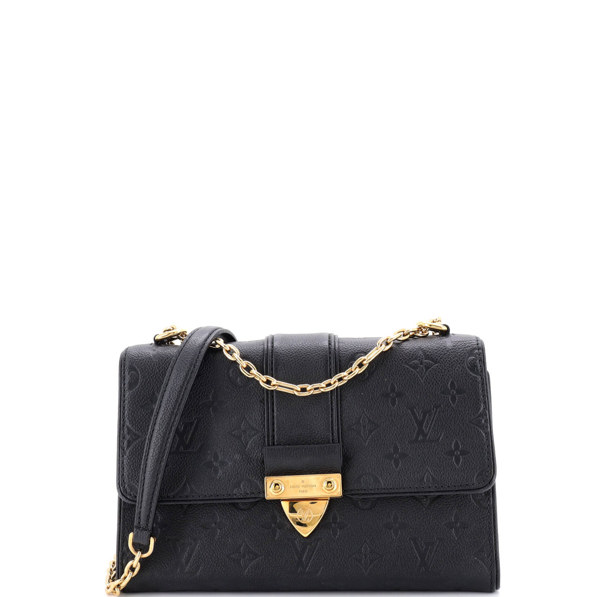 Louis Vuitton Saint Sulpice Handbag Monogram Empreinte Leather PM
