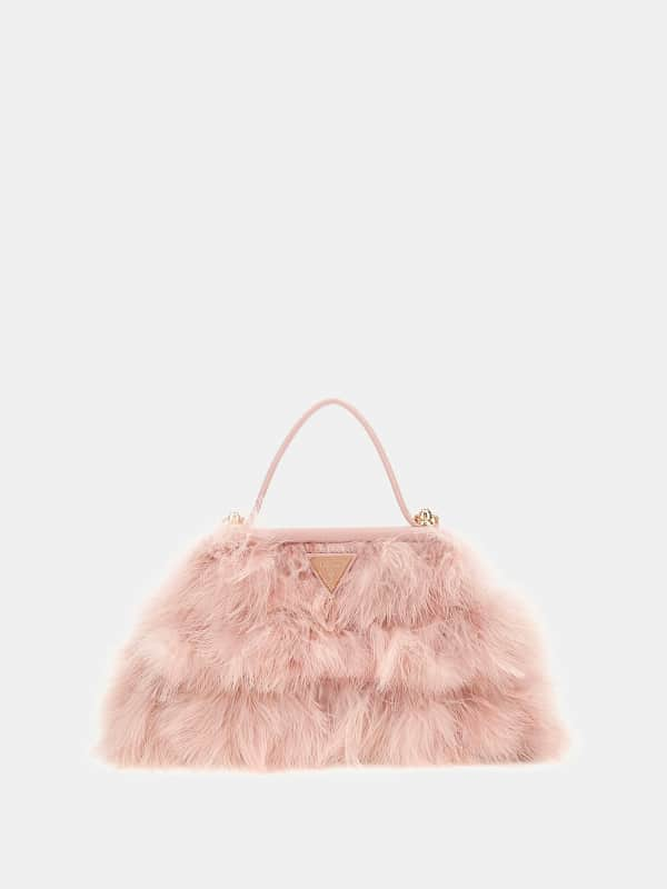 Guess Leticia Feather Mini Handbag