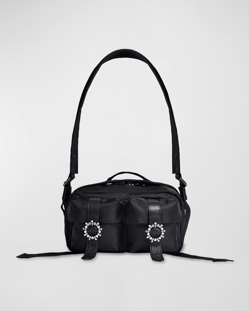 Classic Buckle Zip Crossbody Bag