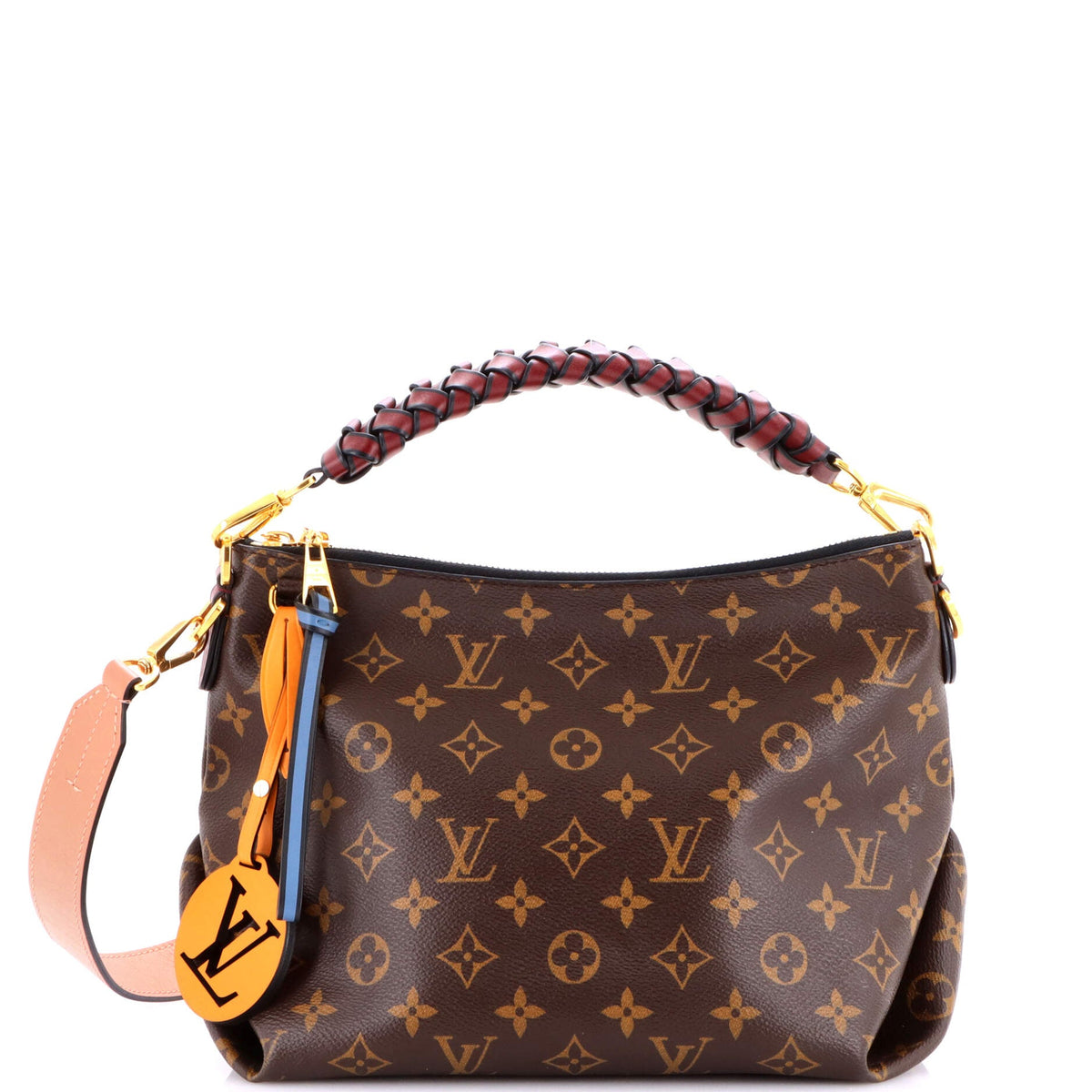 Louis Vuitton Braided Handle Beaubourg Hobo Monogram Canvas Mini