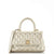 CHANEL Coco Top Handle Bag Quilted Aged Calfskin Mini