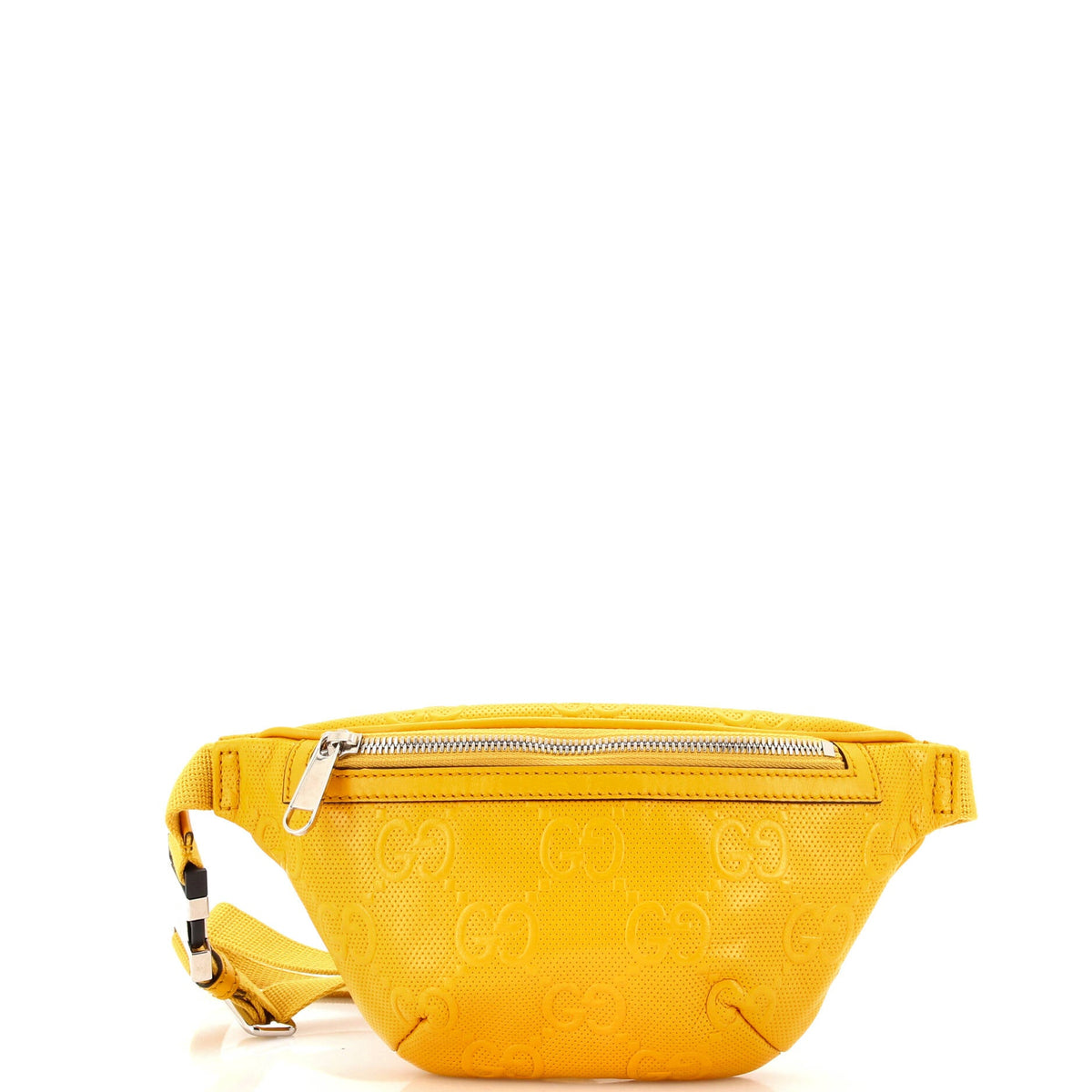 Gucci GUCCI Belt Bag GG Embossed Perforated Leather Small