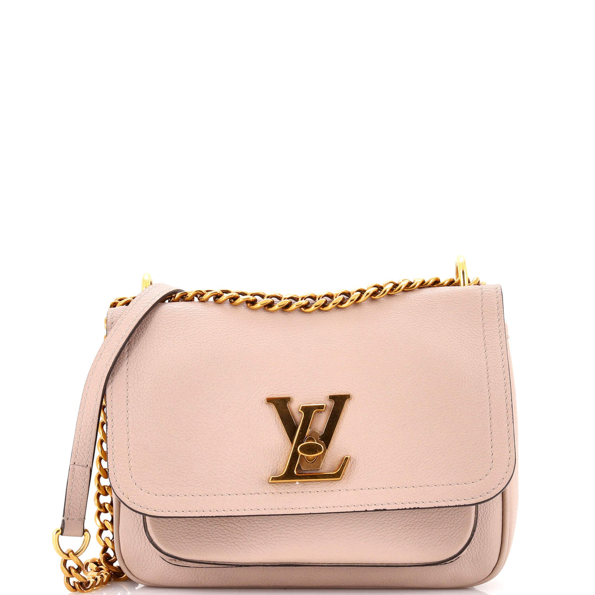 Louis Vuitton Lockme Chain Bag Leather East West