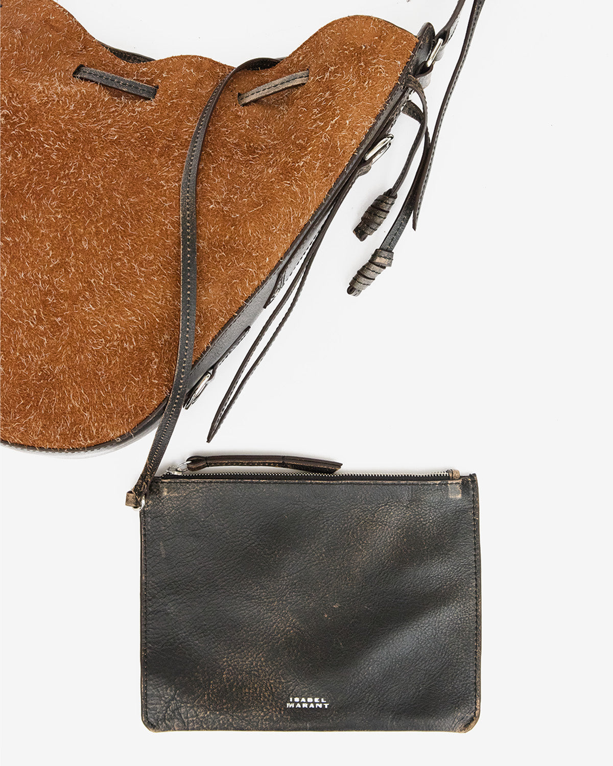 Isabel Marant Bolton Hobo Bag -  - Chestnut - Isabel Marant