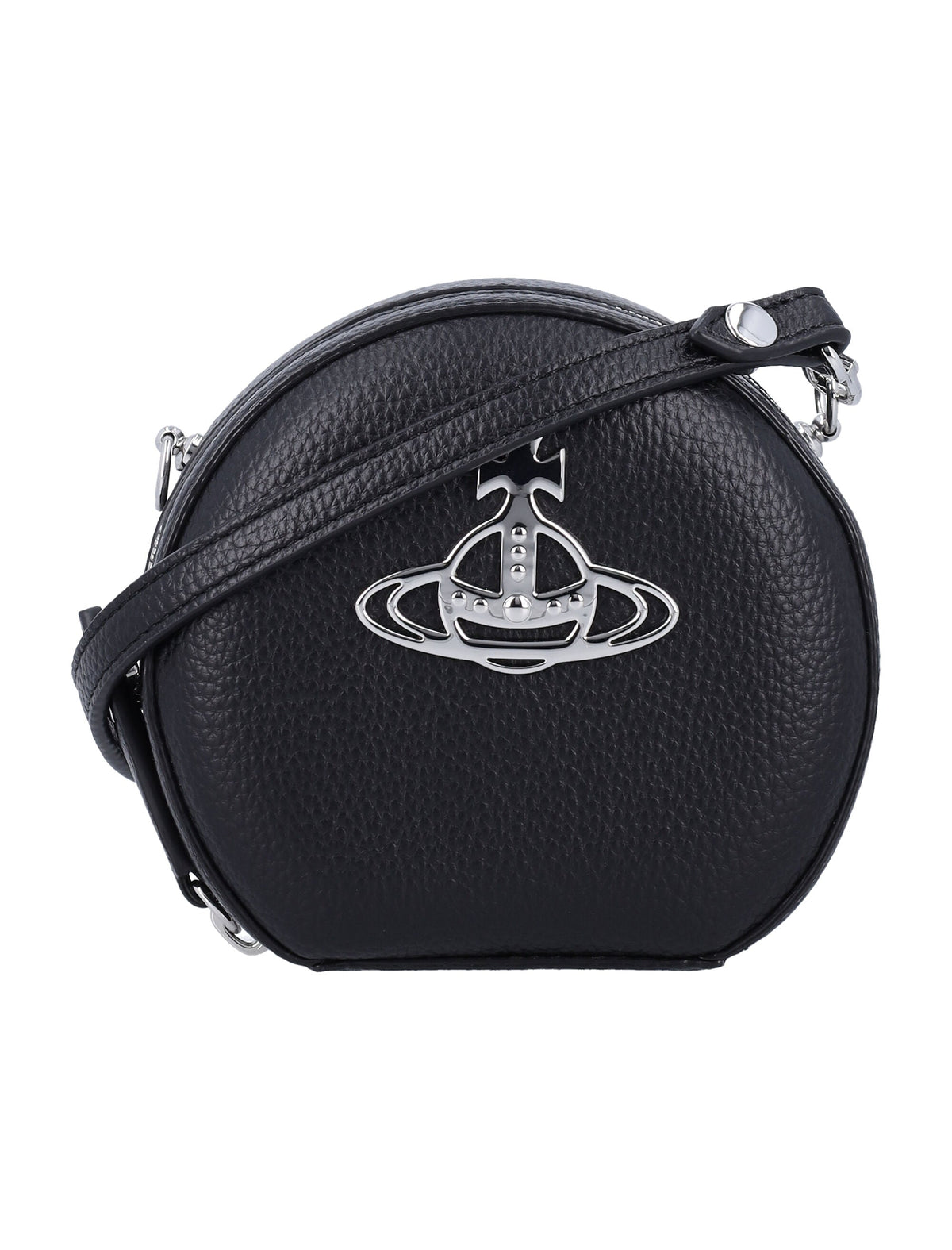 Vivienne Westwood Women's Mini Round Crossbody Bag in Black | 24A58020006WS000D Color N403