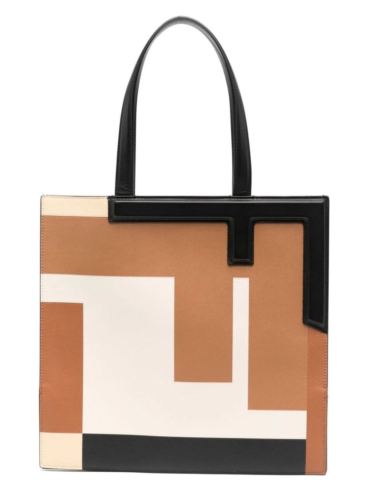 Fendi Women's Flip Medium Tote Bag in Brown | Size UNICA | 8BH419AS4D