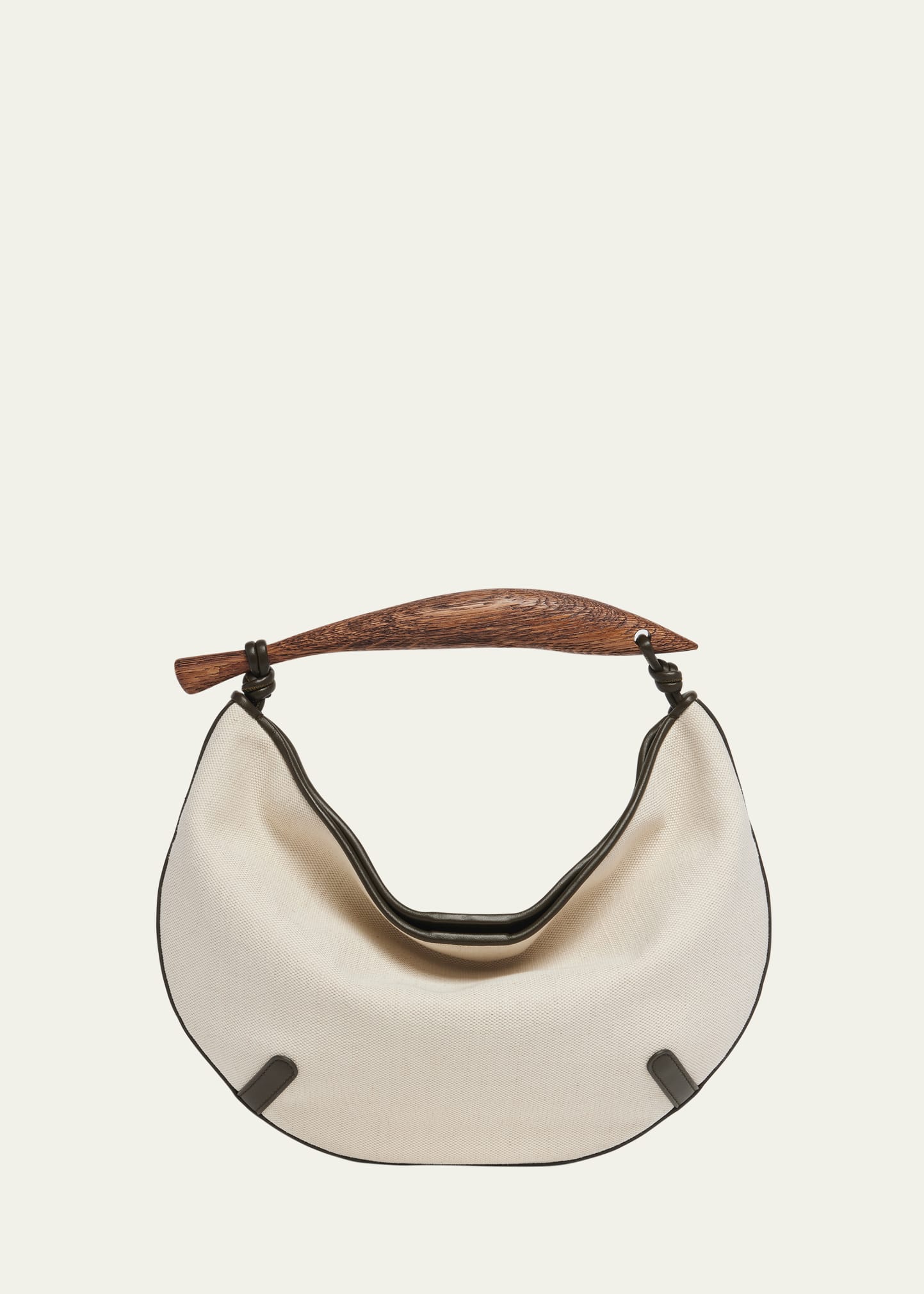 Bottega Veneta Small Sardine Canvas Top-Handle Bag