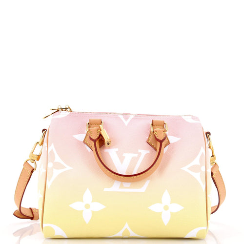 Speedy Bandouliere Bag By The Pool Monogram Giant 25