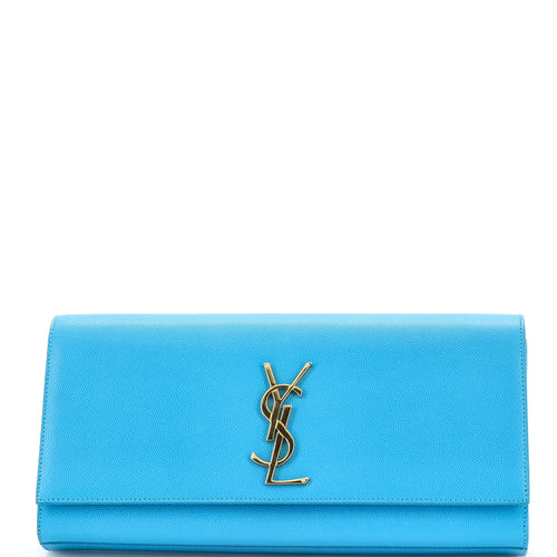 Classic Monogram Clutch Leather Long