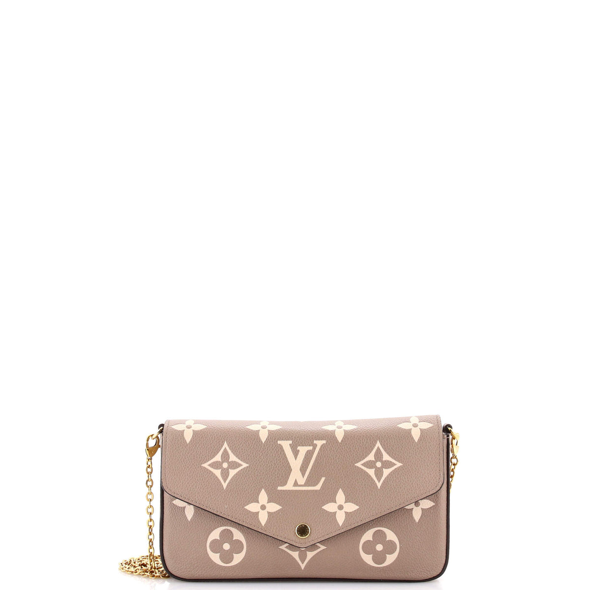 Louis Vuitton Felicie Pochette Bicolor Monogram Empreinte Giant