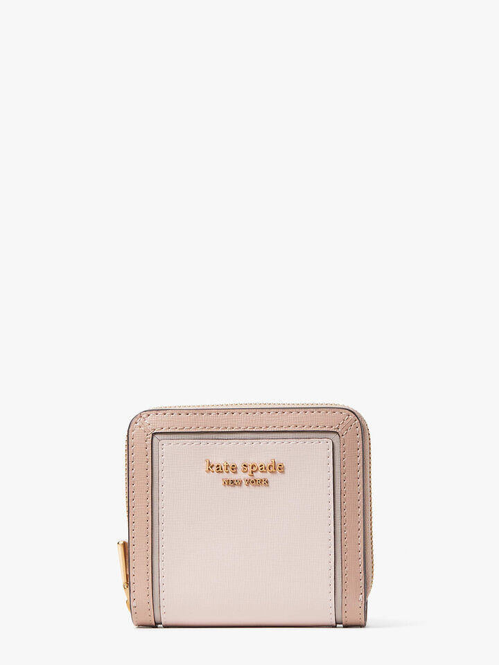 Kate Spade Au Morgan Colourblocked Small Compact Wallet