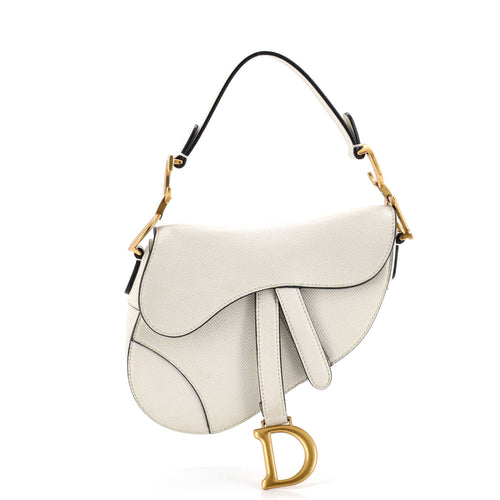 Saddle Handbag Leather Mini