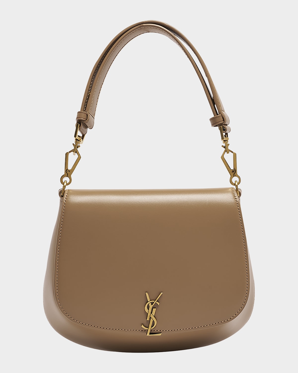 Saint Laurent Voltaire Top-Handle Bag in Smooth Leather