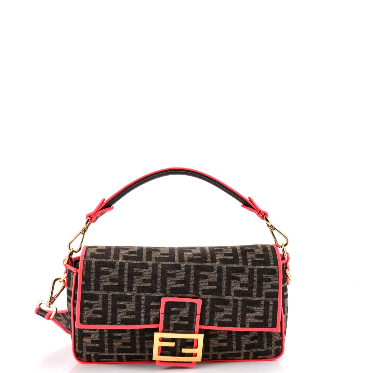 Fendi FENDI Baguette NM Bag Zucca Canvas Medium