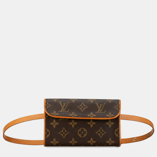 Brown Monogram Canvas Pochette Florentine Belt Bag