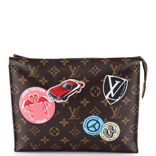 Toiletry Pouch Limited Edition World Tour Monogram Canvas 26