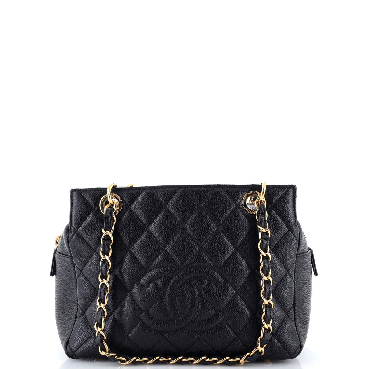 Chanel CHANEL Petite Timeless Tote Quilted Caviar