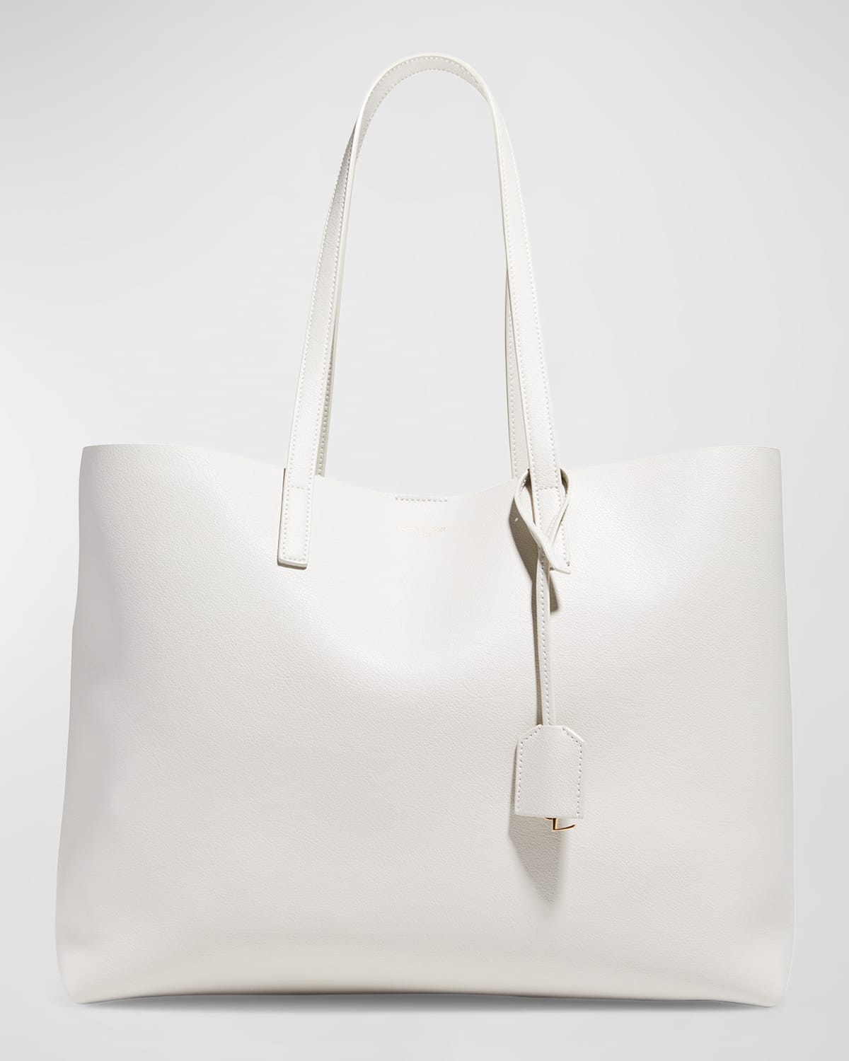 Saint Laurent Shopping Bag East-West Tote in Smooth Leather