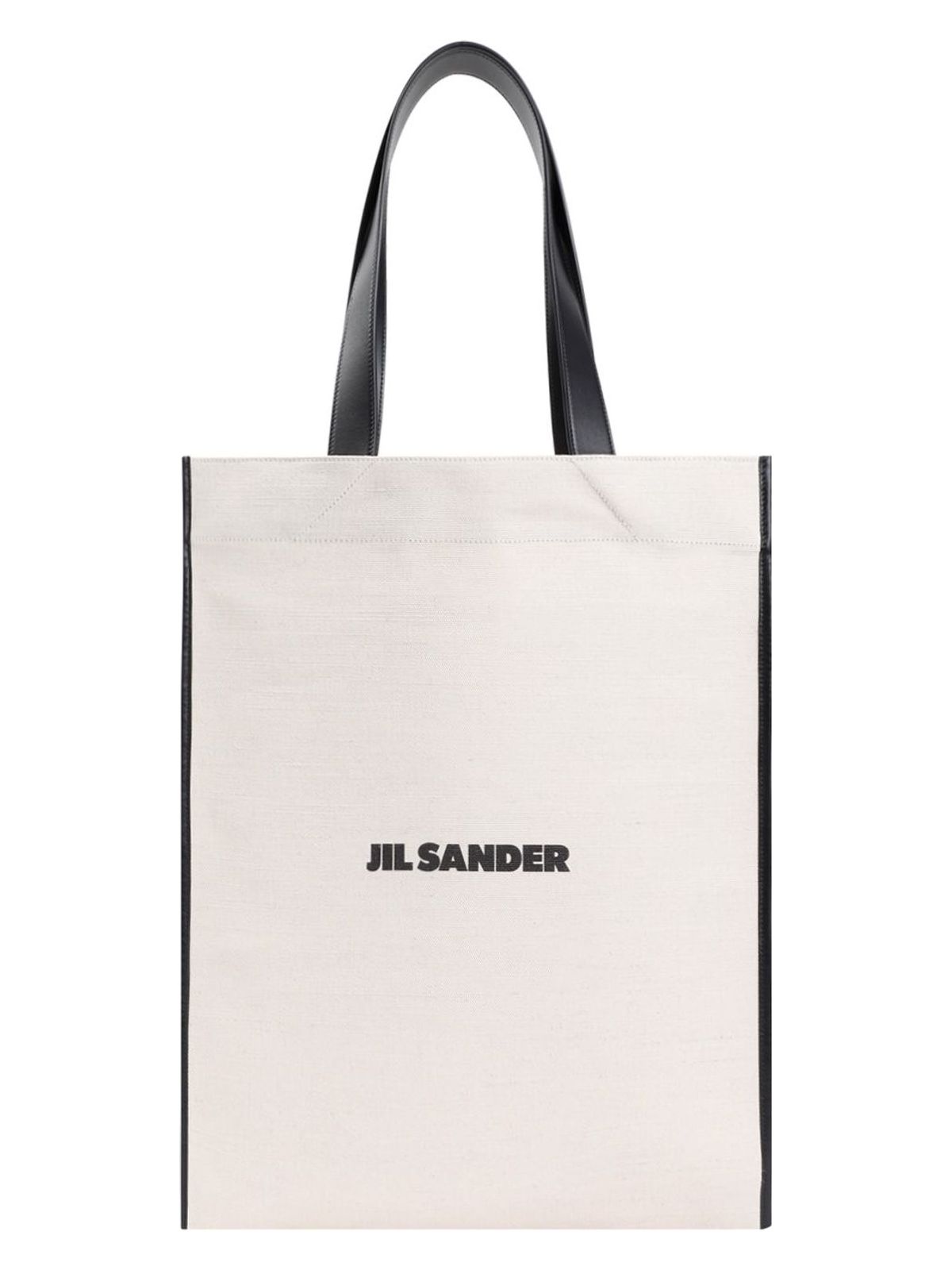 Jil Sander Men's Border Book Tote Bag in Nude & Neutrals | Size UNICA | J26WC0018P7060
