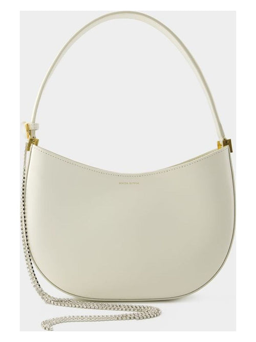 Women's Medium Vesna Hobo Bag in White | 715922
