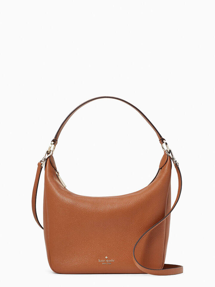 Kate Spade Au Leila Pebbled Leather Hobo Shoulder Bag