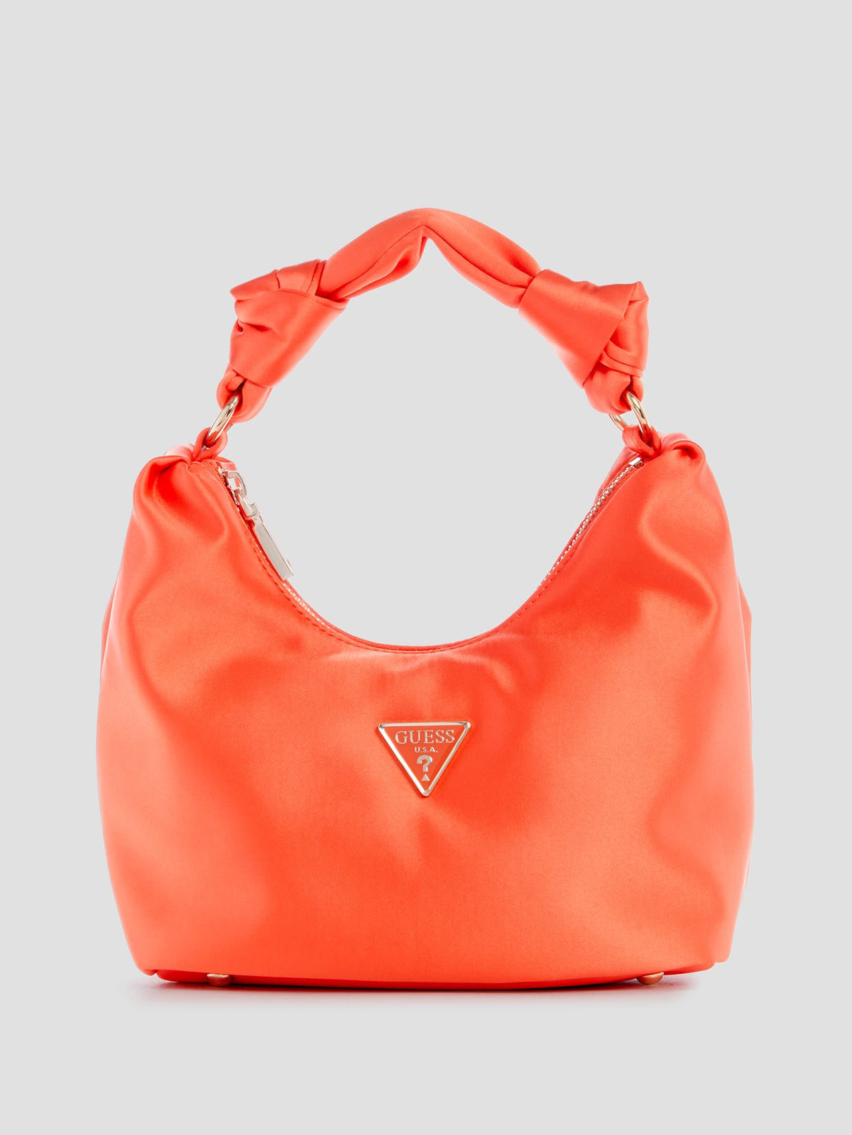 Guess Velina Satin Hobo Bag