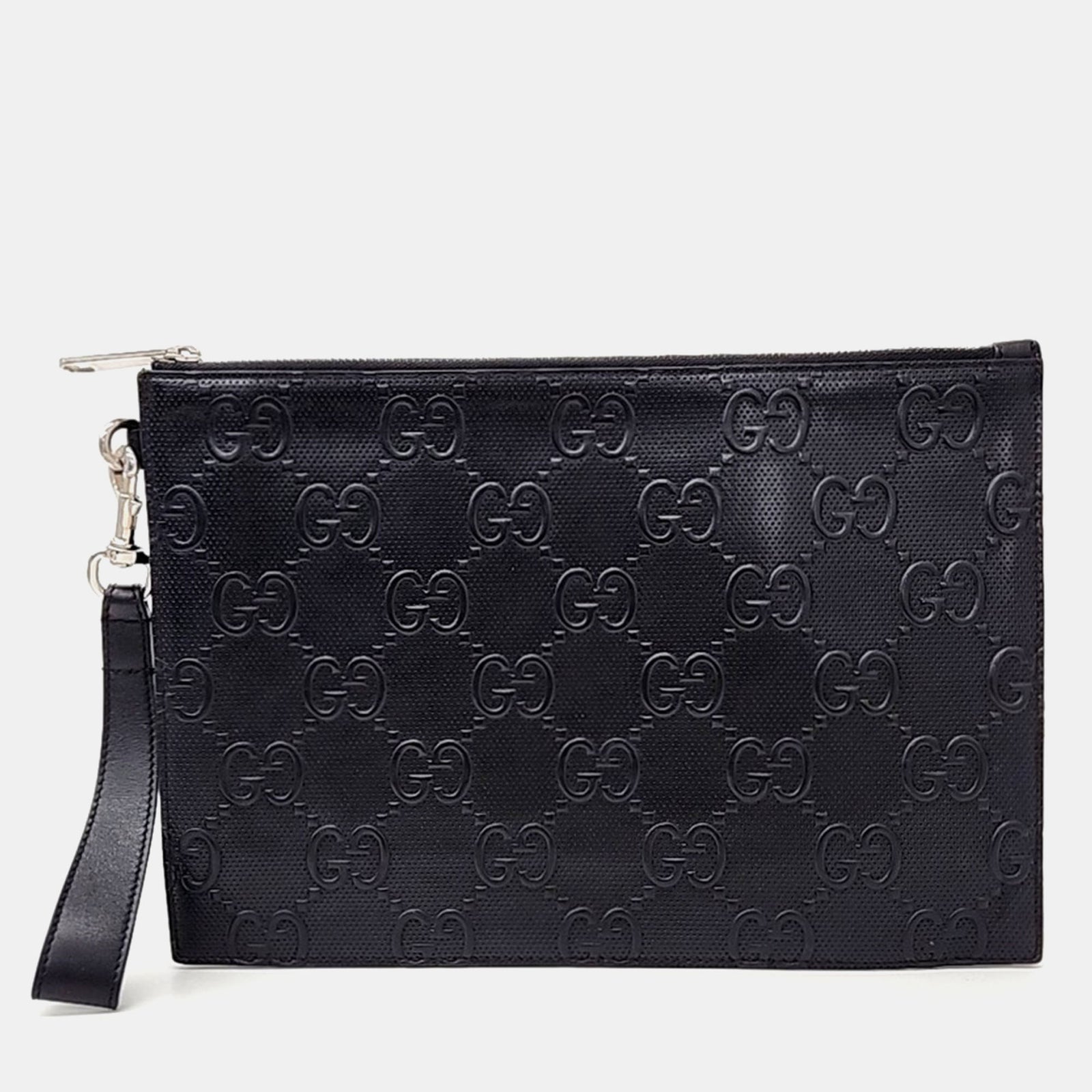 Gucci Clutch mit GG-Prägung