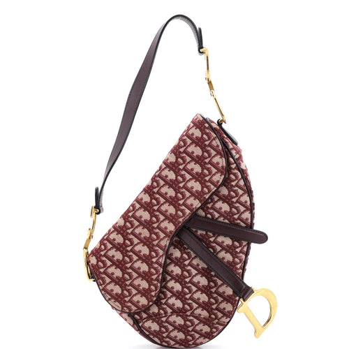 Saddle Handbag Oblique Canvas Medium