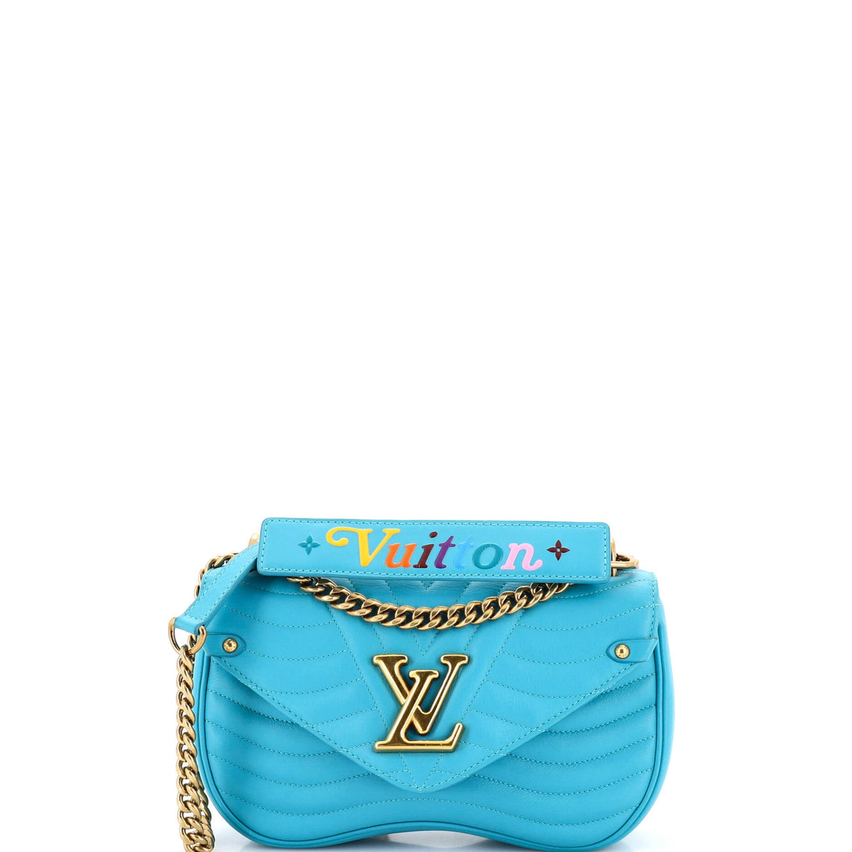 Louis Vuitton New Wave Chain Bag NM Quilted Leather PM