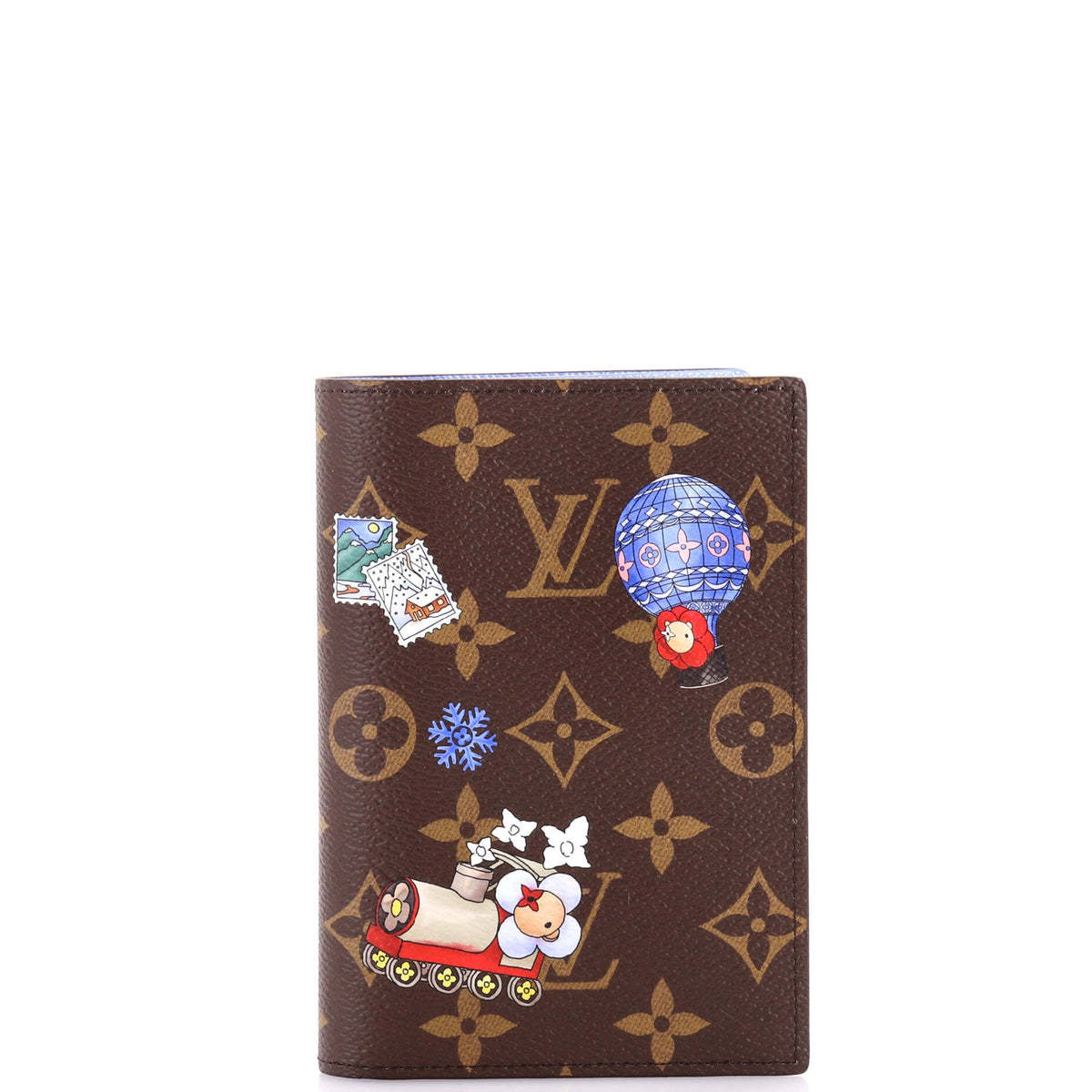 Louis Vuitton Passport Cover Limited Edition Vivienne Xmas Monogram Canvas