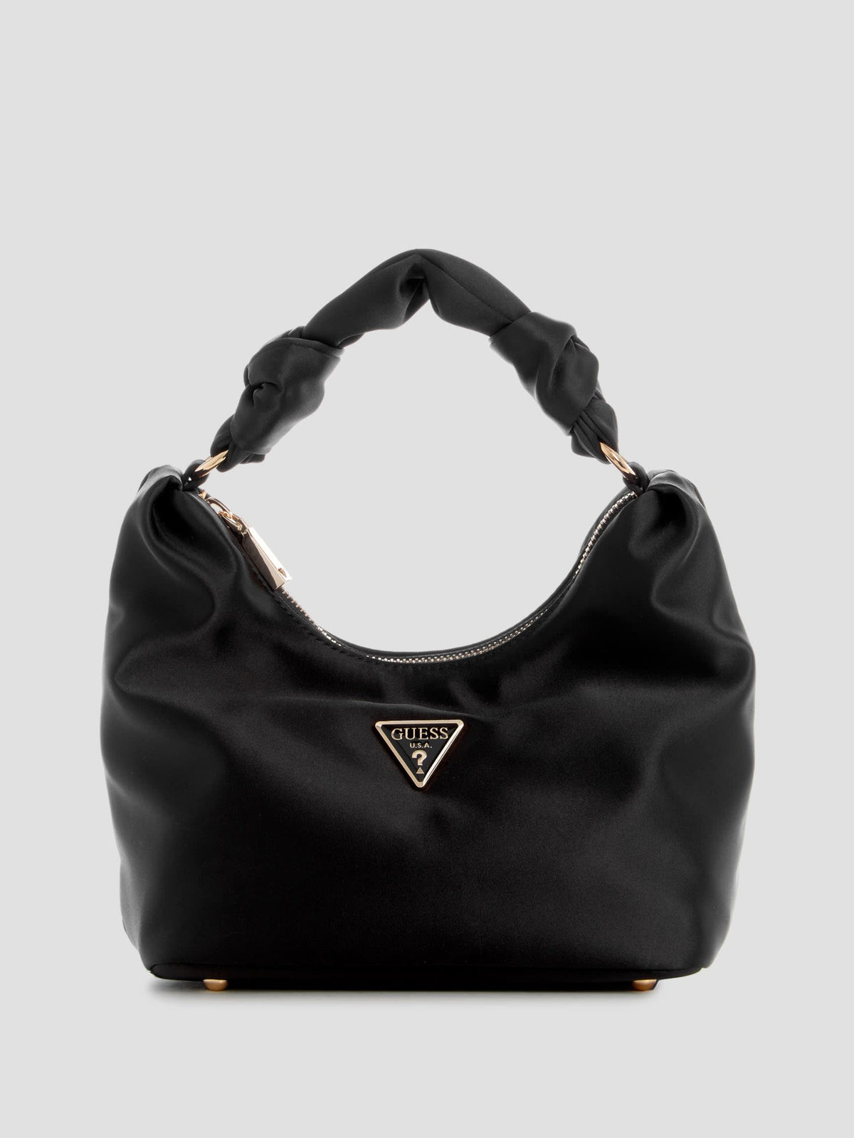 Guess Velina Satin Hobo Bag