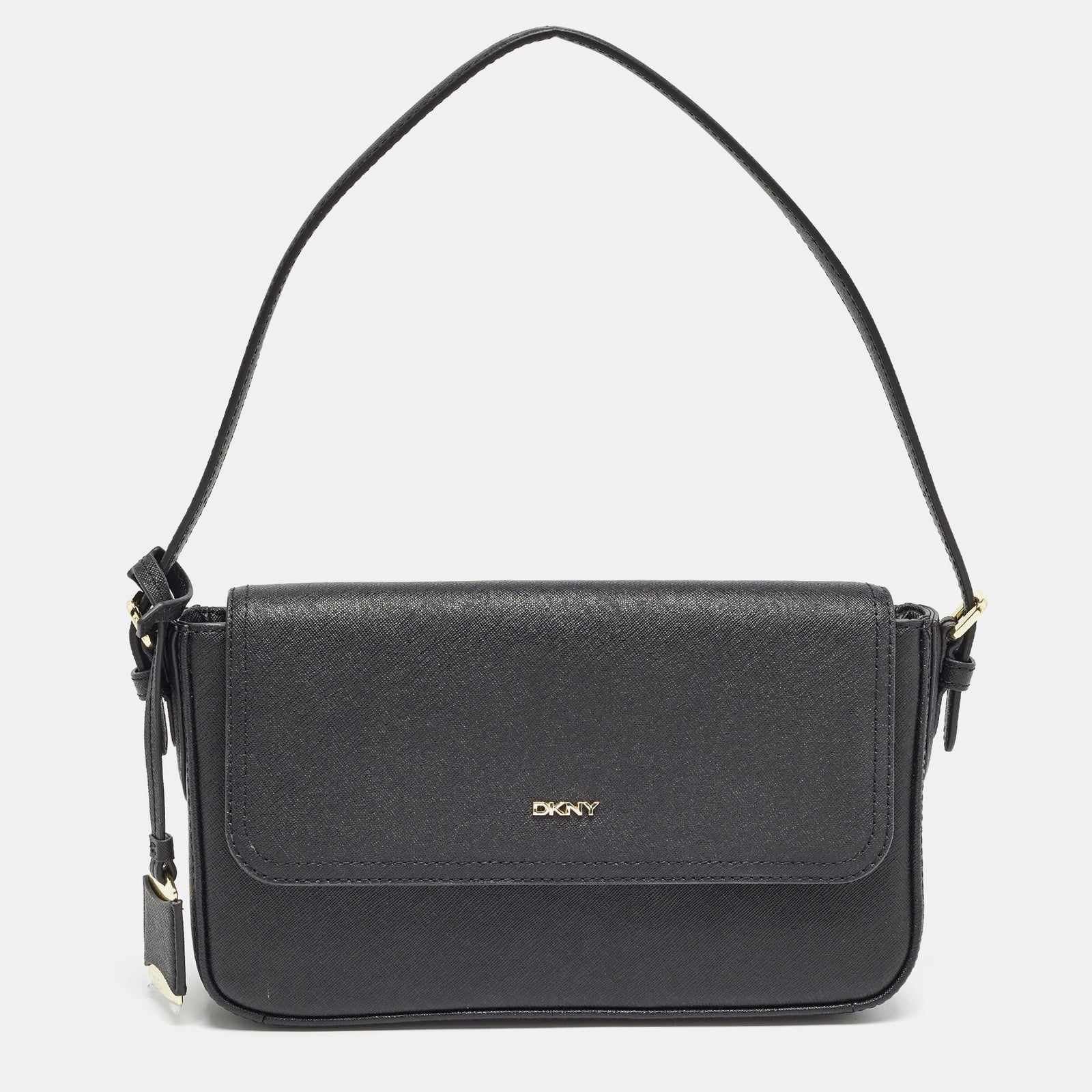 DKNY DKNY Black Leather Bibi East West Shoulder Bag