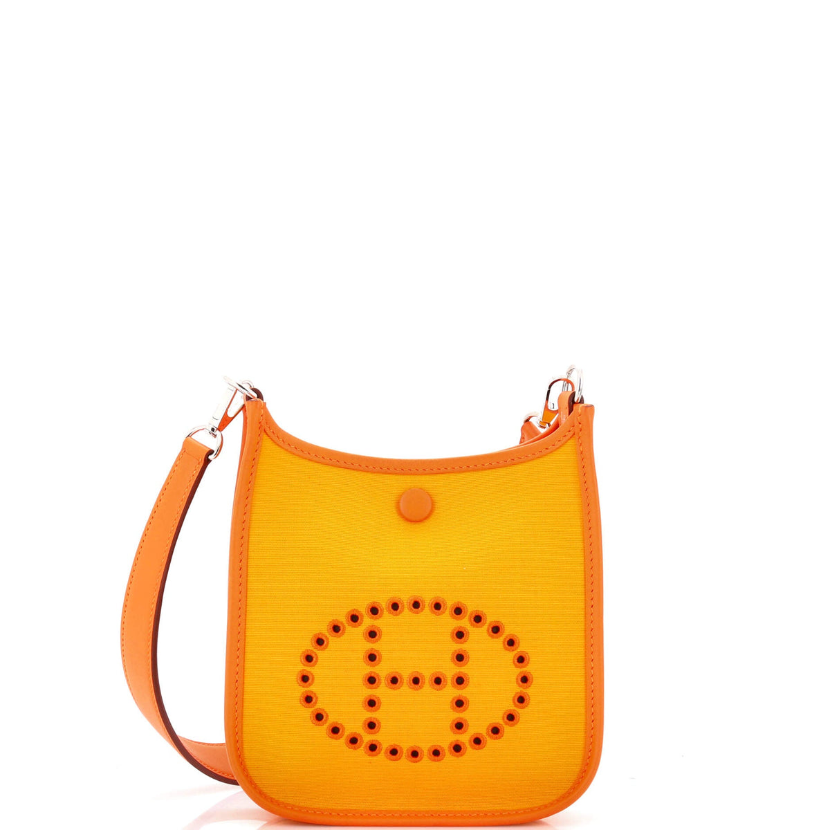 Herm?s Neo Evelyne Bag Toile and Leather TPM