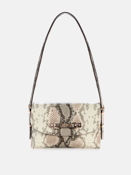 Lefia Snakeskin Shoulder Bag