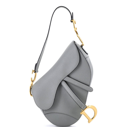 Saddle Handbag Leather Medium
