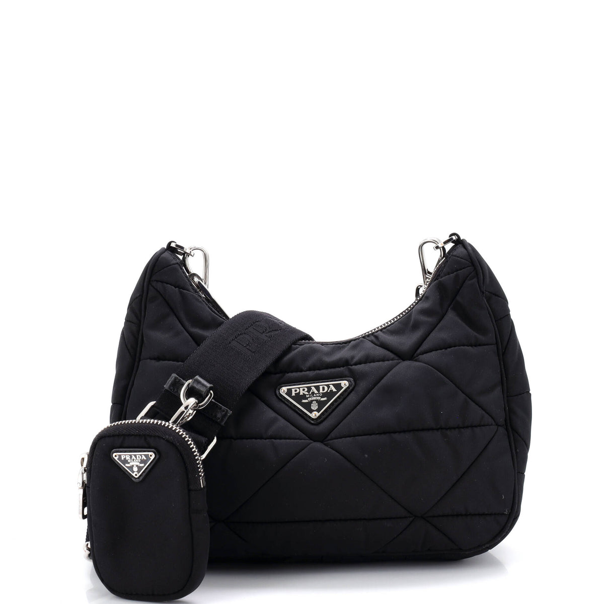 Prada PRADA Re-Edition Shoulder Bag Quilted Tessuto Small
