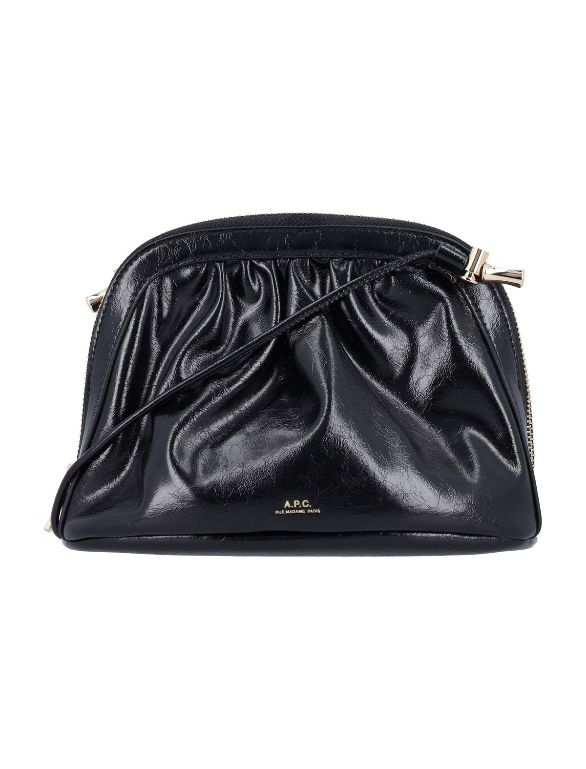 A.p.c. Women's Ninon Drawstring Bag in Black | 24AF61791PUABR Color LZZ