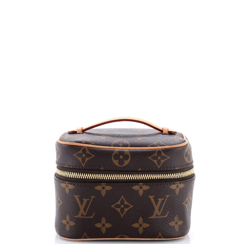 Nice Vanity Case Monogram Canvas Nano